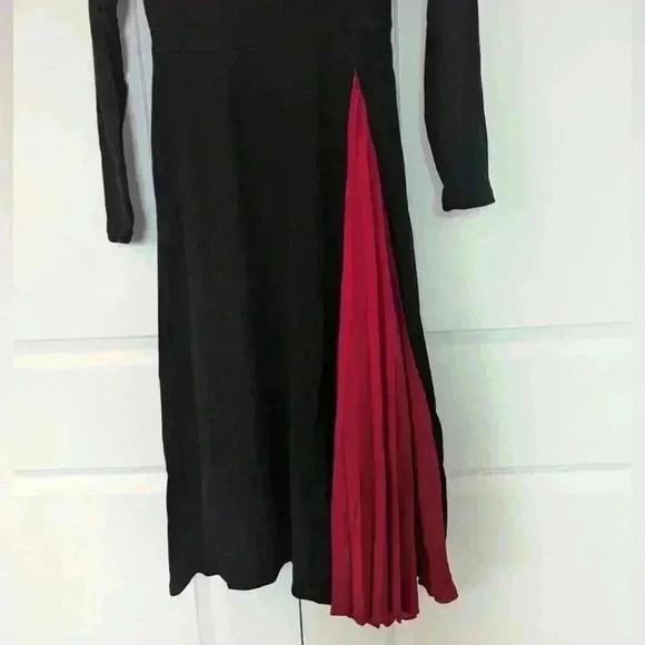 PRETTYGARDEN Women's Fall Long Sleeve Midi Dress Casual Ribbed Knit-NWT size  Sm - Picture 5 of 12